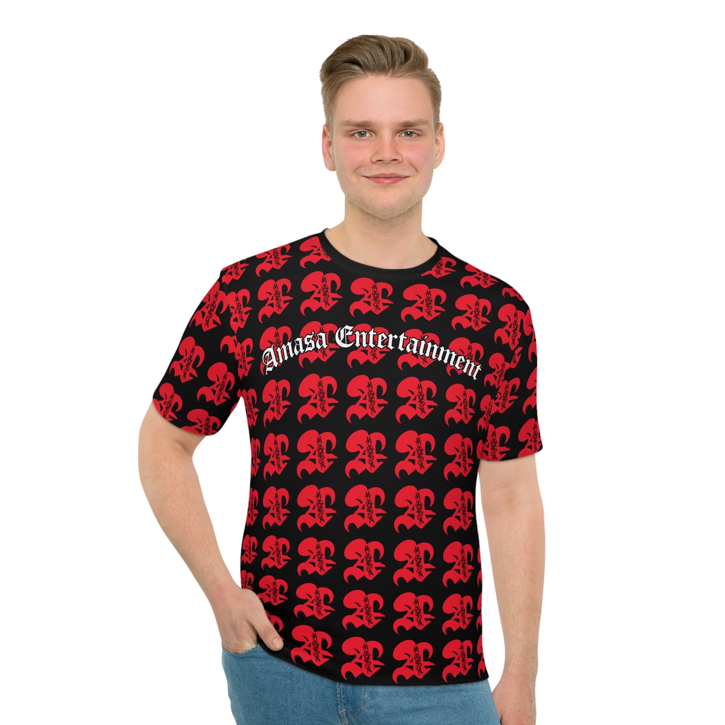 AE Black Red shirt