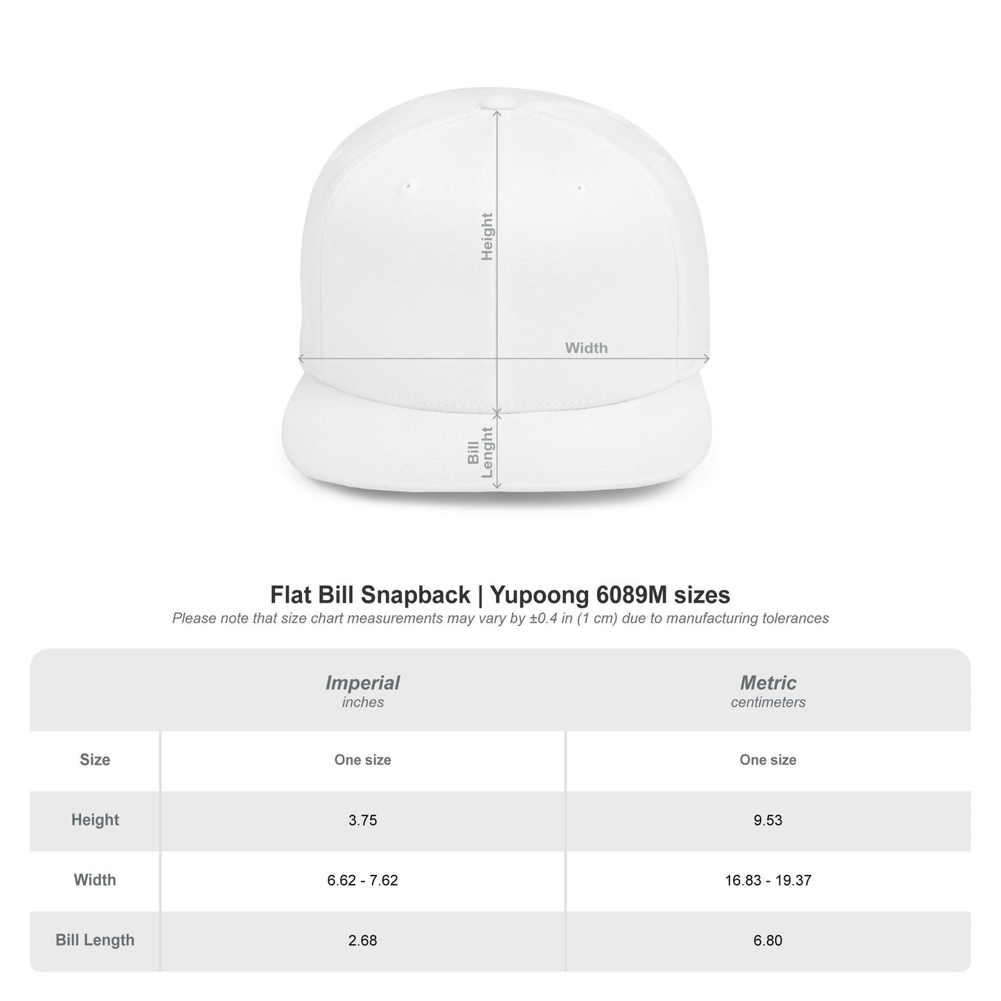 Greku Flat Bill Snapback Hat